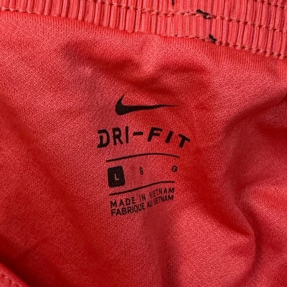 Nike 3” Running Fitness Shorts AJ9141-010 Black Infrared Large Women’s Work Out - Picture 7 of 12